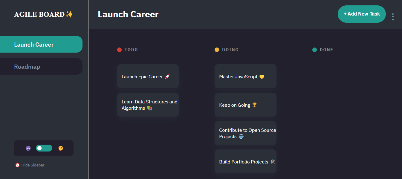 Kanban Task Management App